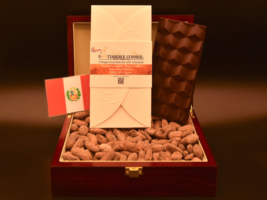 Premium Organic Single Estate Gran Nativo Blanco PERU 81% Cacao