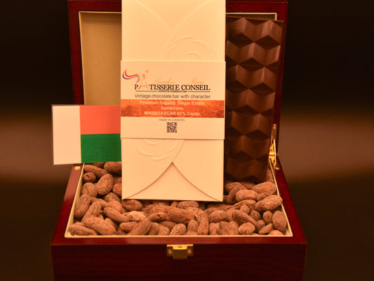 Premium Organic Single Estate Sambirano MADAGASCAR 81% Cacao