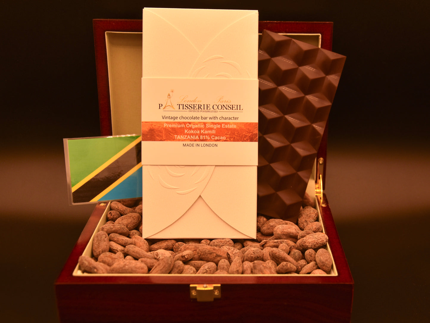 Premium Organic Single Estate Kokoa Kamili TANZANIA 81% Cacao