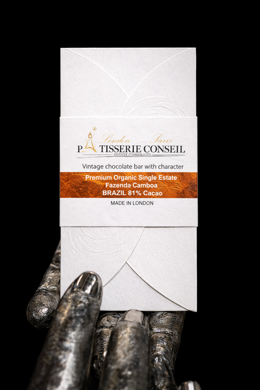 Premium Organic Single Estate Fazenda Camboa Brazil 81% Cacao