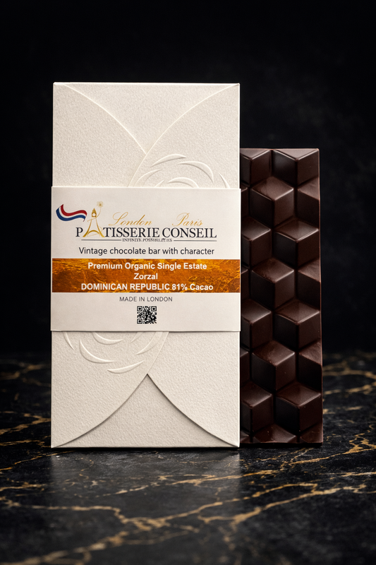 Premium Organic Single Estate Zorzal DOMINICAN REPUBLIC 81% Cacao