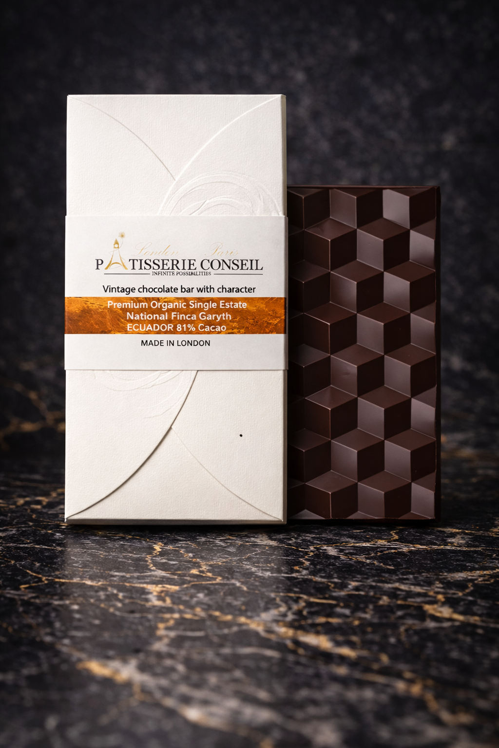 Premium Organic Single Estate National Finca Garyth ECUADOR 81% Cacao