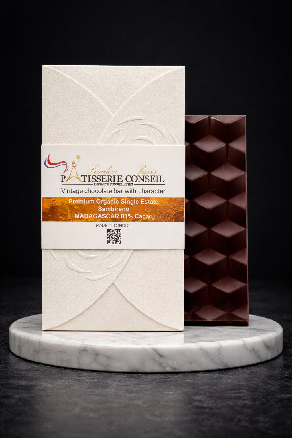 Premium Organic Single Estate Sambirano MADAGASCAR 81% Cacao