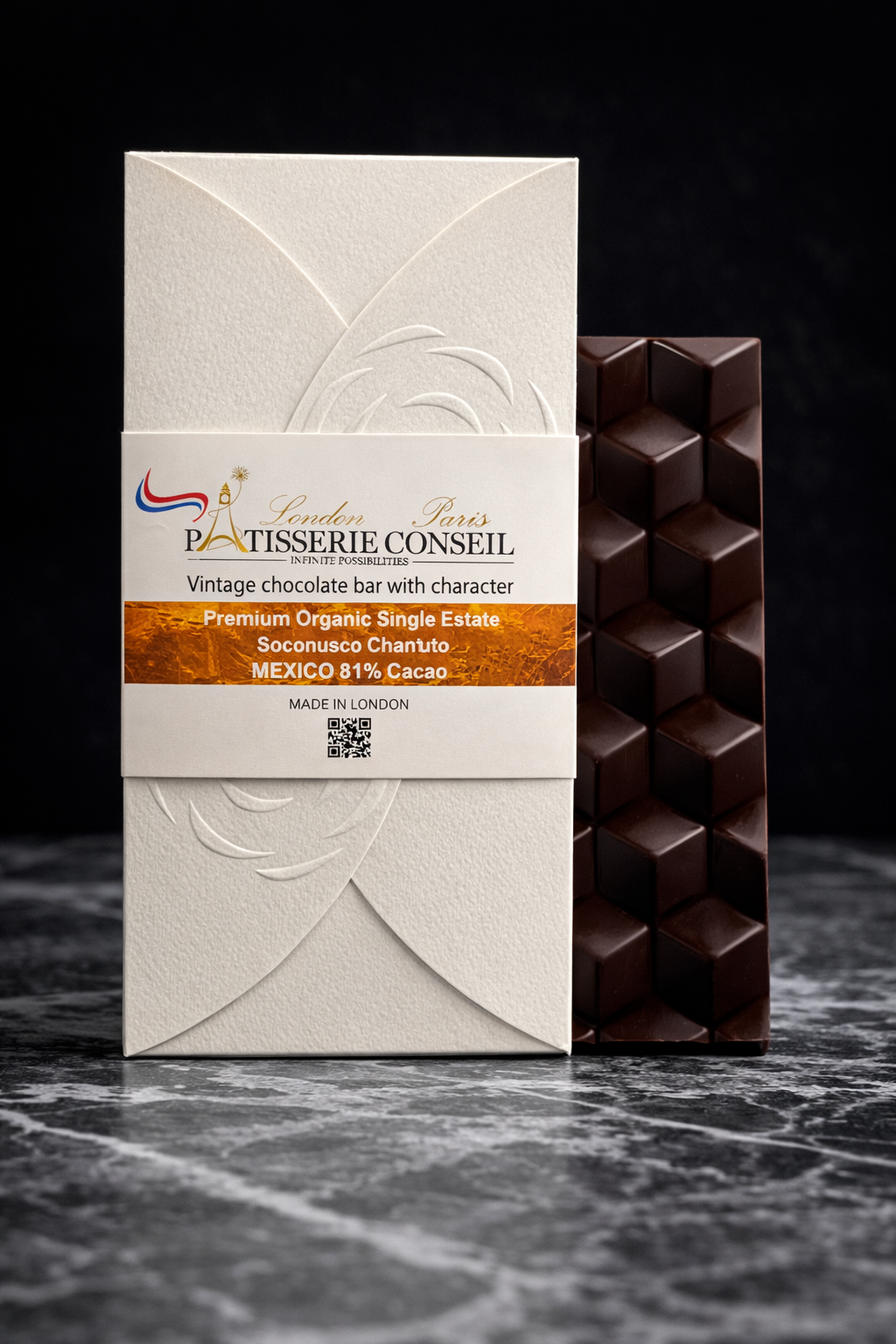 Premium Organic Single Estate Soconusco Chantuto MEXICO 81% Cacao