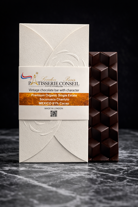 Premium Organic Single Estate Soconusco Chantuto MEXICO 81% Cacao